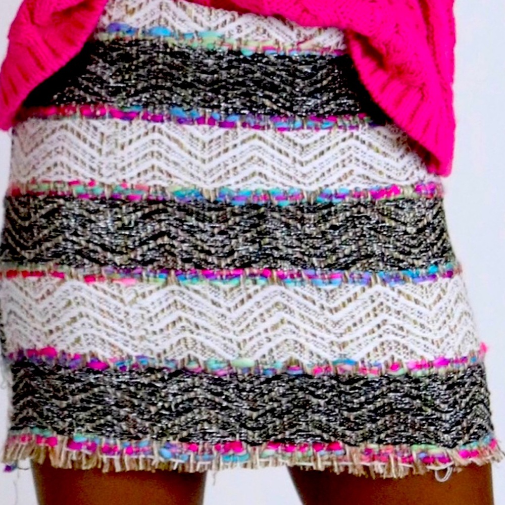 Judith March Coco Tweed Skirt